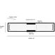 Teylor LED 24 inch Modern Gold Vanity Light Bar Wall Light